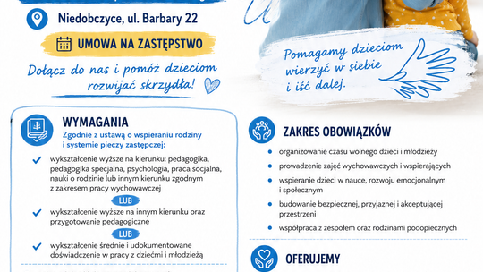 🪽 STOWARZYSZENIE USKRZYDLENI SZUKA WYCHOWAWCY / WYCHOWAWCZYNI 🪽